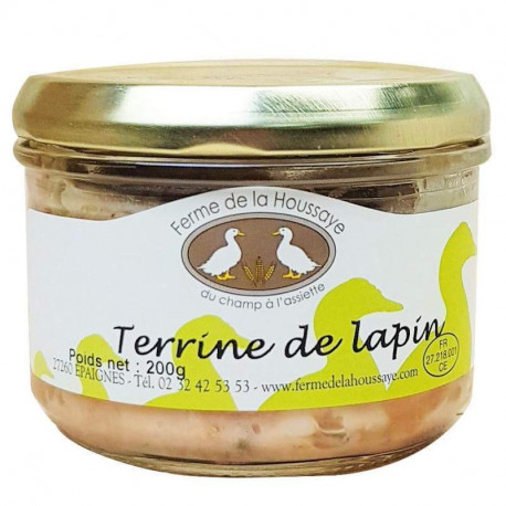 Terrine de lapin La Houssaye 200g