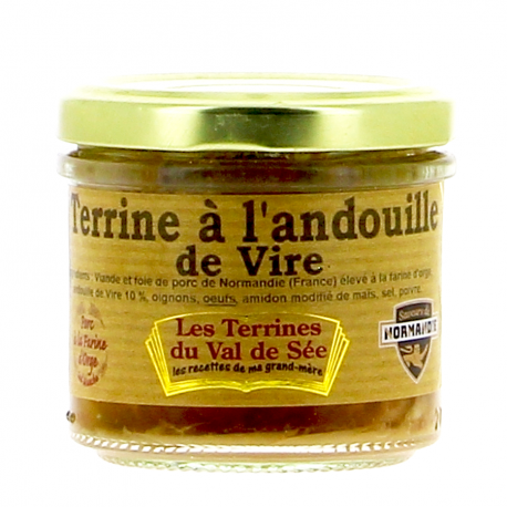 Terrine à l'andouille de Vire 90g La Chaiseronne