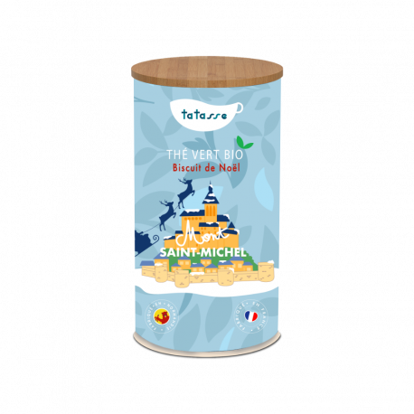 Thé vert bio de Noël Biscuit de Noël - Tatasse 100g