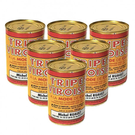 Tripes à la Mode de Caen Ruault 6x420g