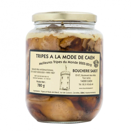 Tripes à la mode de Caen 780g Sabot