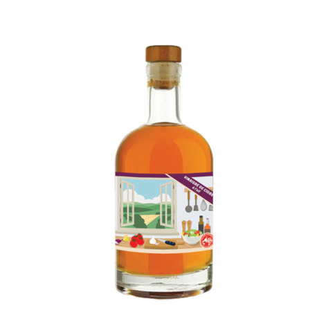 Vinaigre de cidre bio non pasteurisé Ail des ours Balades Normandes 20cl 5°