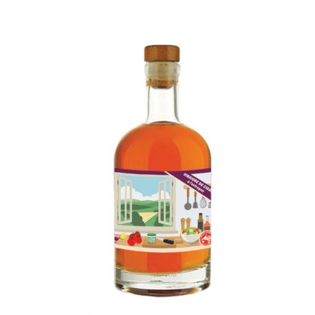 Vinaigre de cidre bio non pasteurisé Estragon Balades Normandes 20cl 5°