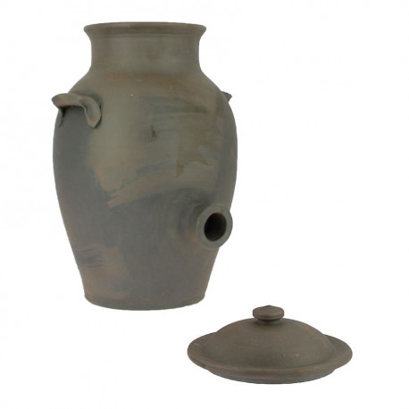 Vinaigrier en grès 3L poterie artisanale Turgis