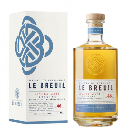 Whisky Origine Golden Promise - Breuil 46% 70cl