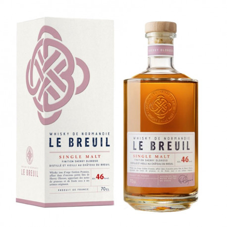 Whisky finition Sherry Oloroso - Breuil 46% 70cl