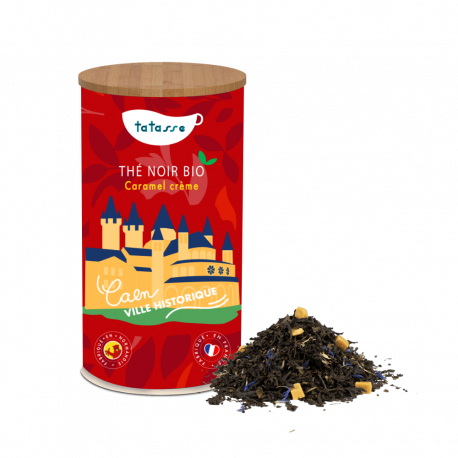 Thé noir bio caramel crème - Caen - Tatasse 100g
