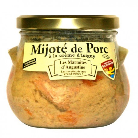 Mijoté de Porc à la Crème d'Isigny La Chaiseronne 750g