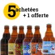 Lot découverte bières De Sutter par 6