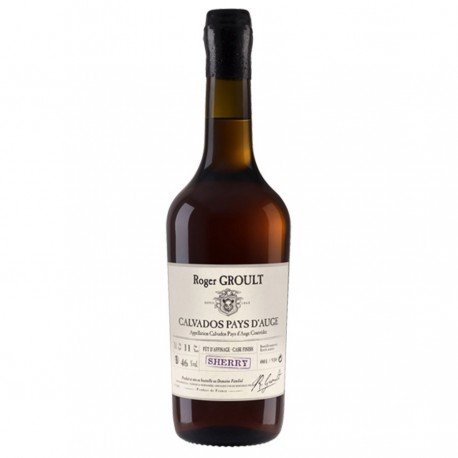 Calvados Sherry cask finish 12 ans Groult 46% 70cl