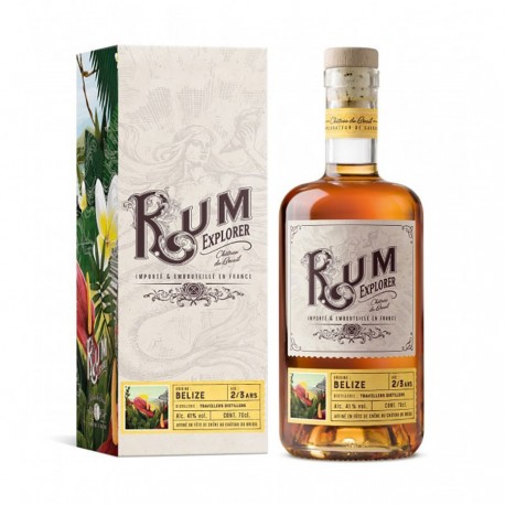 Rhum "Belize" Rum Explorer - Breuil 41% 70cl