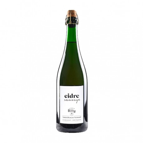 Cidre extra-brut sauvage fermier Billy 75cl 7%