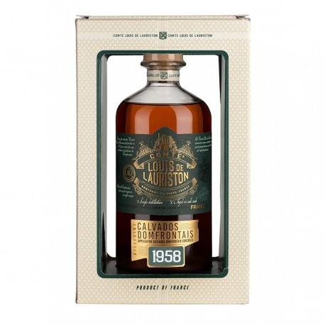 Calvados Millésime 1958 Lauriston 42% 70cl