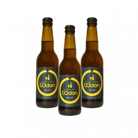 L'Odon bière blonde 3x33cl 6.2%