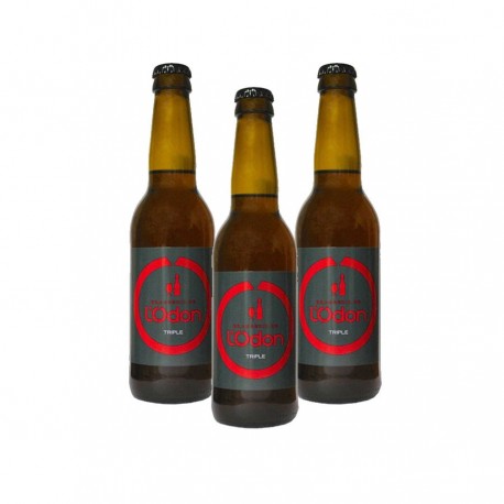 L'Odon bière Triple 3x33cl 7.5%