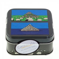 Caramels boîte à savon Mont Saint Michel ! 45g Heula