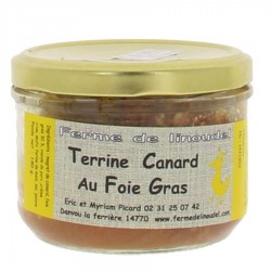 Terrine de canard au foie gras Linoudel 180g