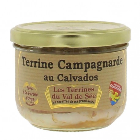Terrine campagnarde au Calvados La Chaiseronne 190g