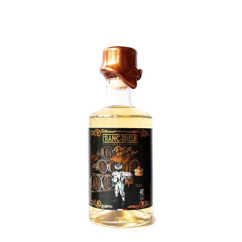 Whisky Français Fumé pur malt - 70cl 46% - Distillerie Franc-Tireur