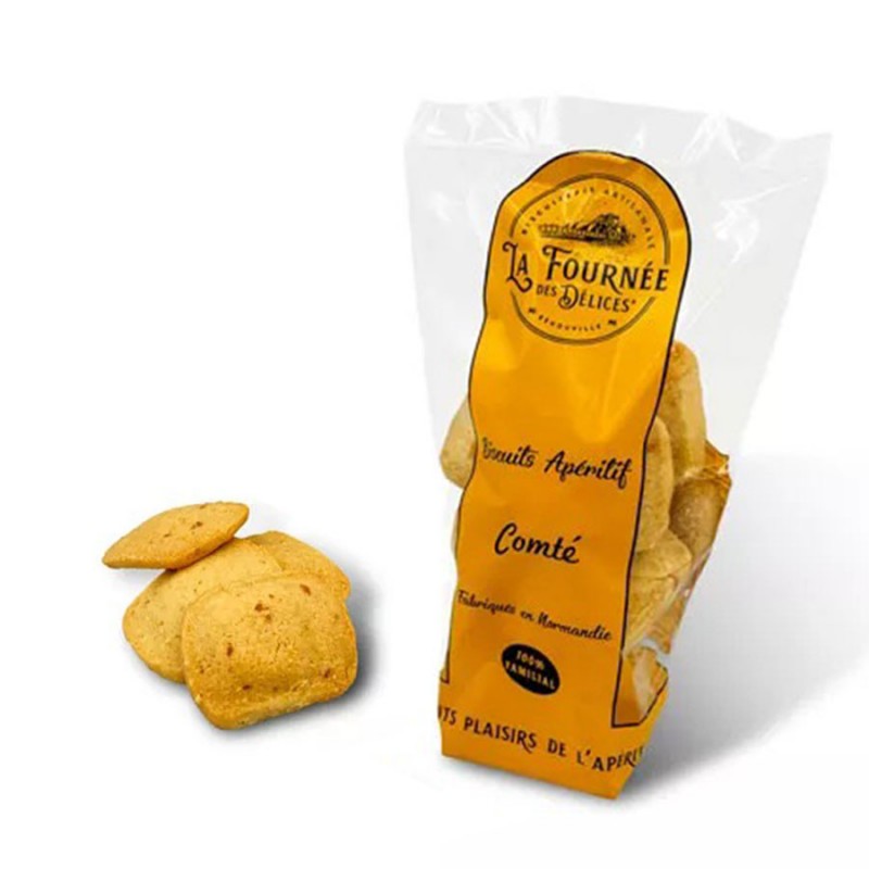 Biscuits apéritif au Comté 35gr - Produits secs - Acheter sur Le