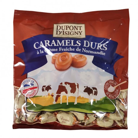 Caramels durs à la crème Dupont D'Isigny 250g