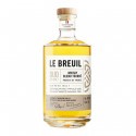 Whisky blend duo de malt tourbé- Breuil 40% 70cl