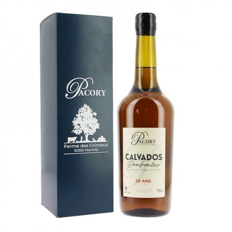 Calvados 20 ans Pacory 70cl 40%