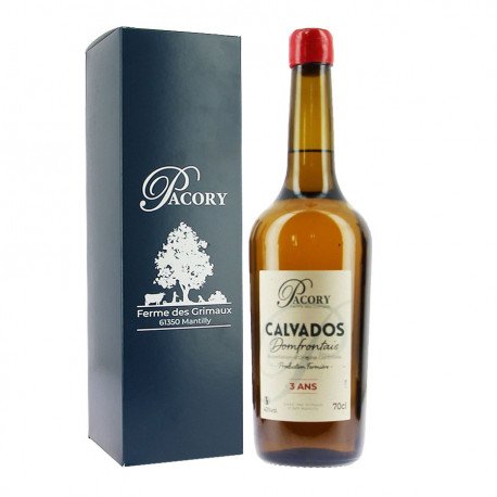 Calvados Pacory 3 étoiles 70cl 42%
