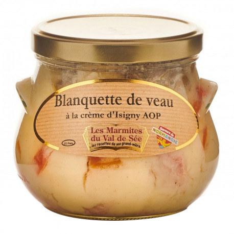 Blanquette de Veau à la Crème d'Isigny 750g La Chaiseronne