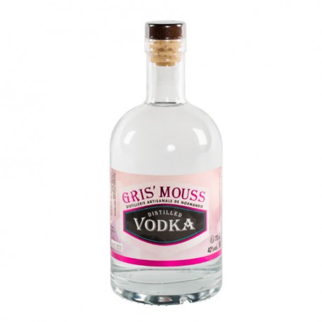 Vodka artisanale Gris'Mouss 70cl 40%