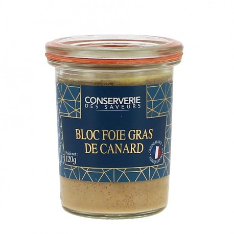 Bloc de foie gras canard Pitel 120g