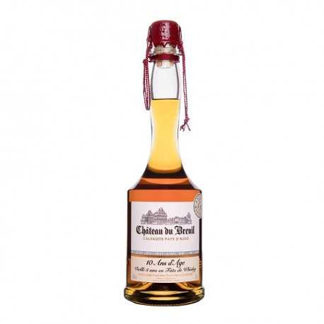 Calvados 10 ans finition fût de whisky - Breuil 70cl 41%