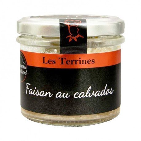 Terrine de faisan au Calvados Père Roupsard 180g