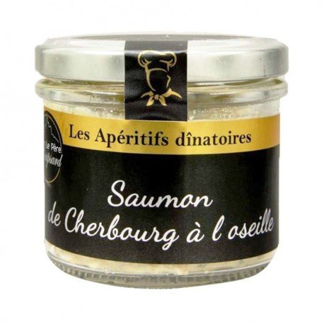 Tartinable saumon de Cherbourg oseille Père Roupsard 100g