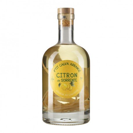 P'tit Calva arrangé Citron de Sorrente 50cl 28%