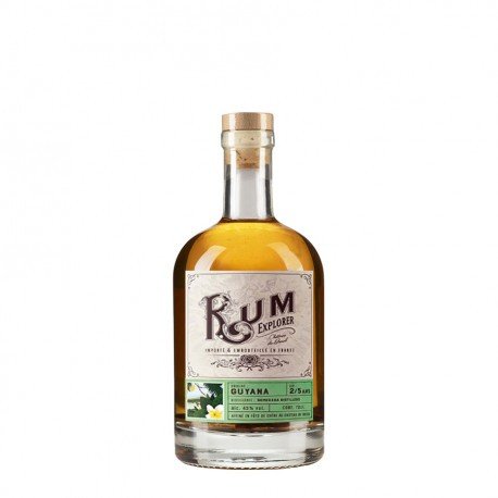 Rhum "Guyana" Rum Explorer - Breuil 43% 20cl