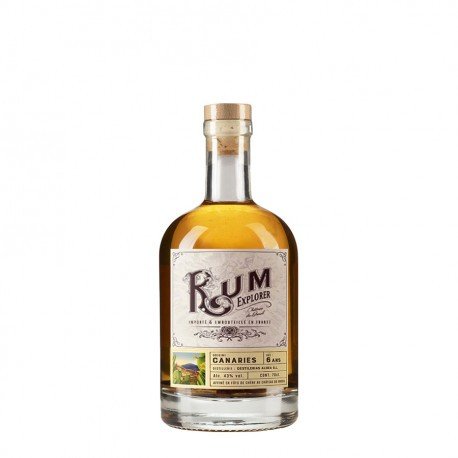 Rhum "Canaries" Rum Explorer - Breuil 41% 20cl