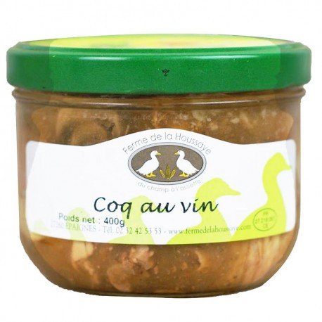 Coq Au Vin En Bocal 800g Ferme De La Houssaye Epaignes Eure Coq Au Vin En Bocal 800g Ferme De La Houssaye Epaignes Eure