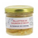 Rillettes de saumon d'Isigny au fromage de chèvre 90g