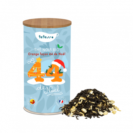 Thé noir bio de Noël Orange façon 44 - Tatasse 100g