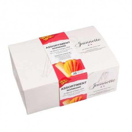Assortiment normand Madeleines Jeannette 250g