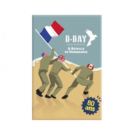 Magnet D-Day Alliés Balades Normandes