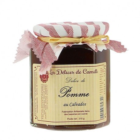 Gelée de pommes au Calvados - Les délices de Camille 310g