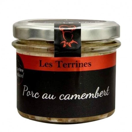 Terrine de porc au camembert Père Roupsard 180g