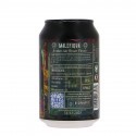 Bière canette Maléfique Rhum Finish Brewmaker Amber Ale 33cl 8%