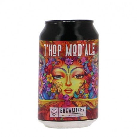 Bière canette T'hop Mod'ale Brewmaker Blonde 33cl 6,2%