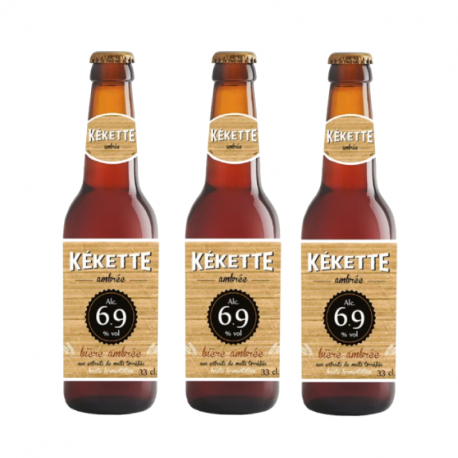 Kékette bière ambrée 6.9% 3x33cl