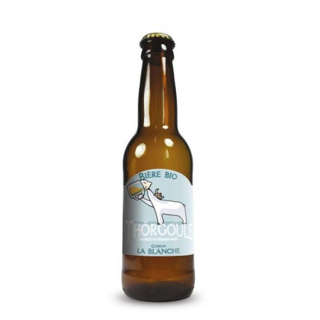 Bière bio Gudrun La Blanche Thörgoule 33cl 5%