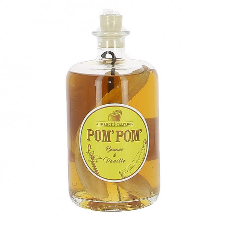 Arrangé ô Calvados banane vanille Pom'Pom' 70cl 28%