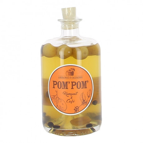 Arrangé ô Calvados kumquat café Pom'Pom' 70cl 28%